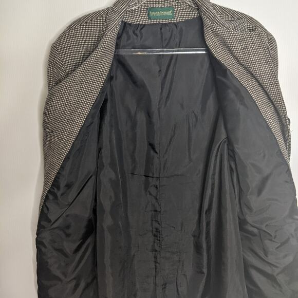 Harve Benard by Benard Holtzan Vintage Tweed Blazer Equestrian Fox Hunt Women's - Picture 7 of 8